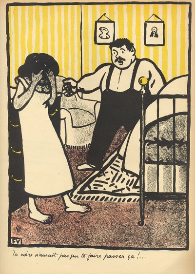 A Man Reproaches His Pregnant Mistress, from 